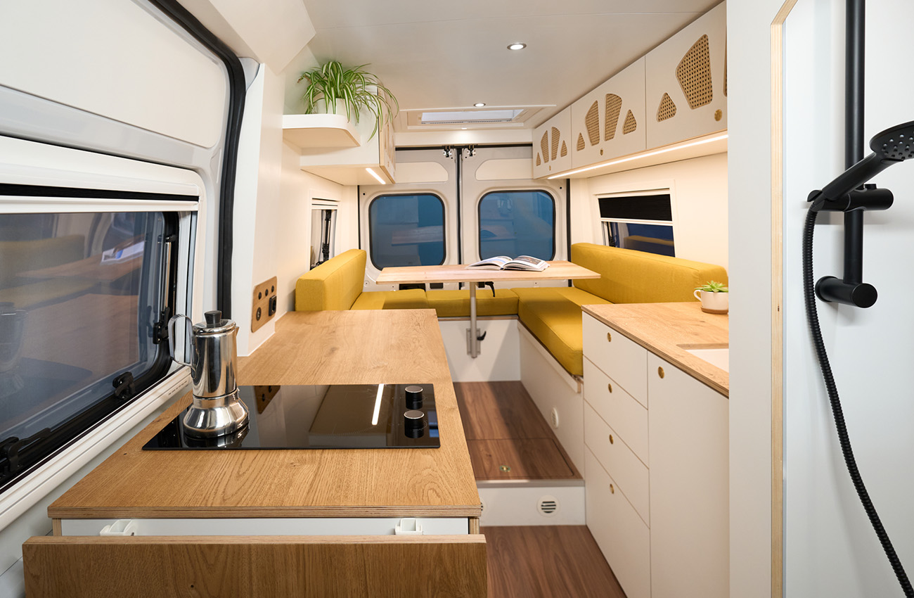 VanMe Fiat Individual camper conversion Flat White