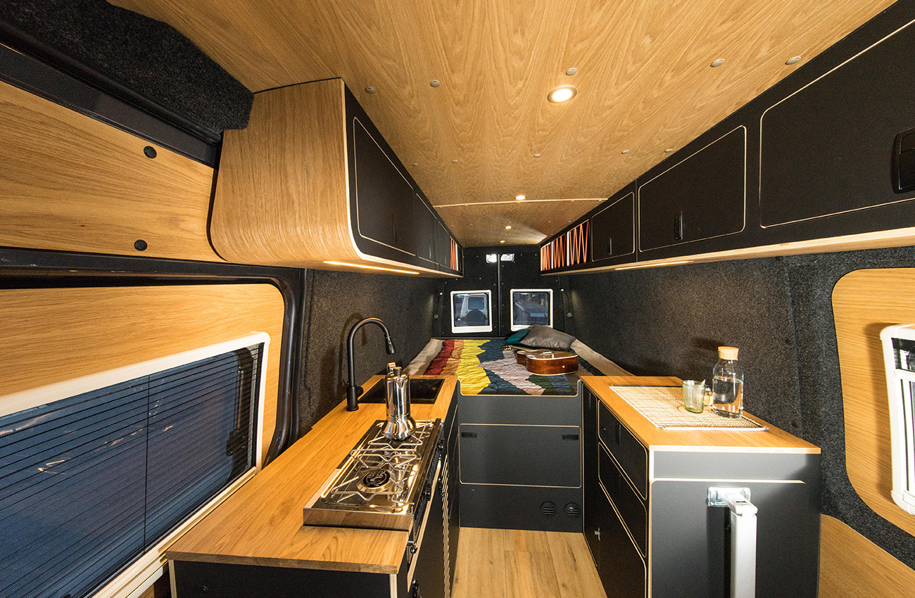 VanMe Mercedes-Benz Individual camper conversion Van in Black